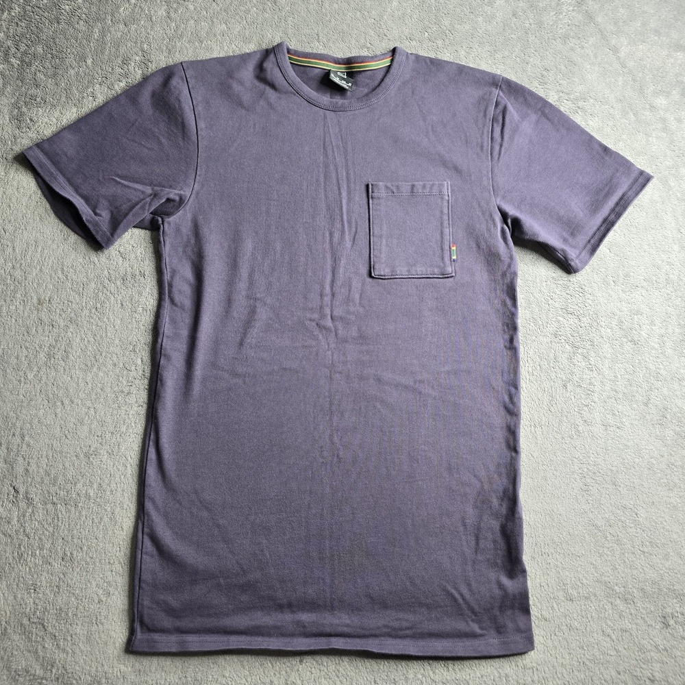 Nike Court Pocket T-Shirt Mens XS Purple Short Sleeve Stretch Tennis Athleisure